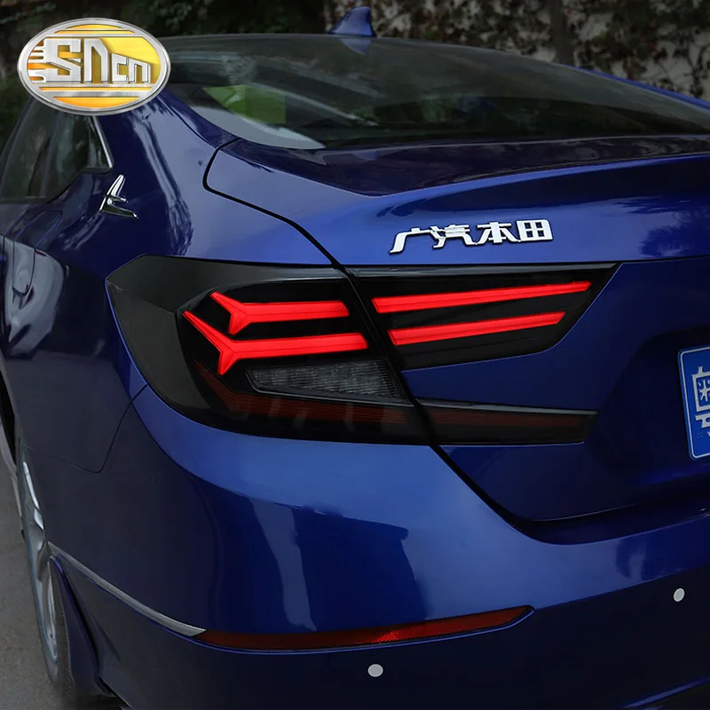 Светодиодный задний светильник s для Honda Accord 2018 2019 10 й DRL динамический сигнал