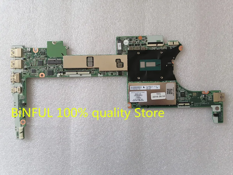 Материнская плата для ноутбука HP Spectre X360 G1 13 4003DX Series 801505 501 001 DA0Y0DMBAF0 w i7 5600U 8G RAM 100%