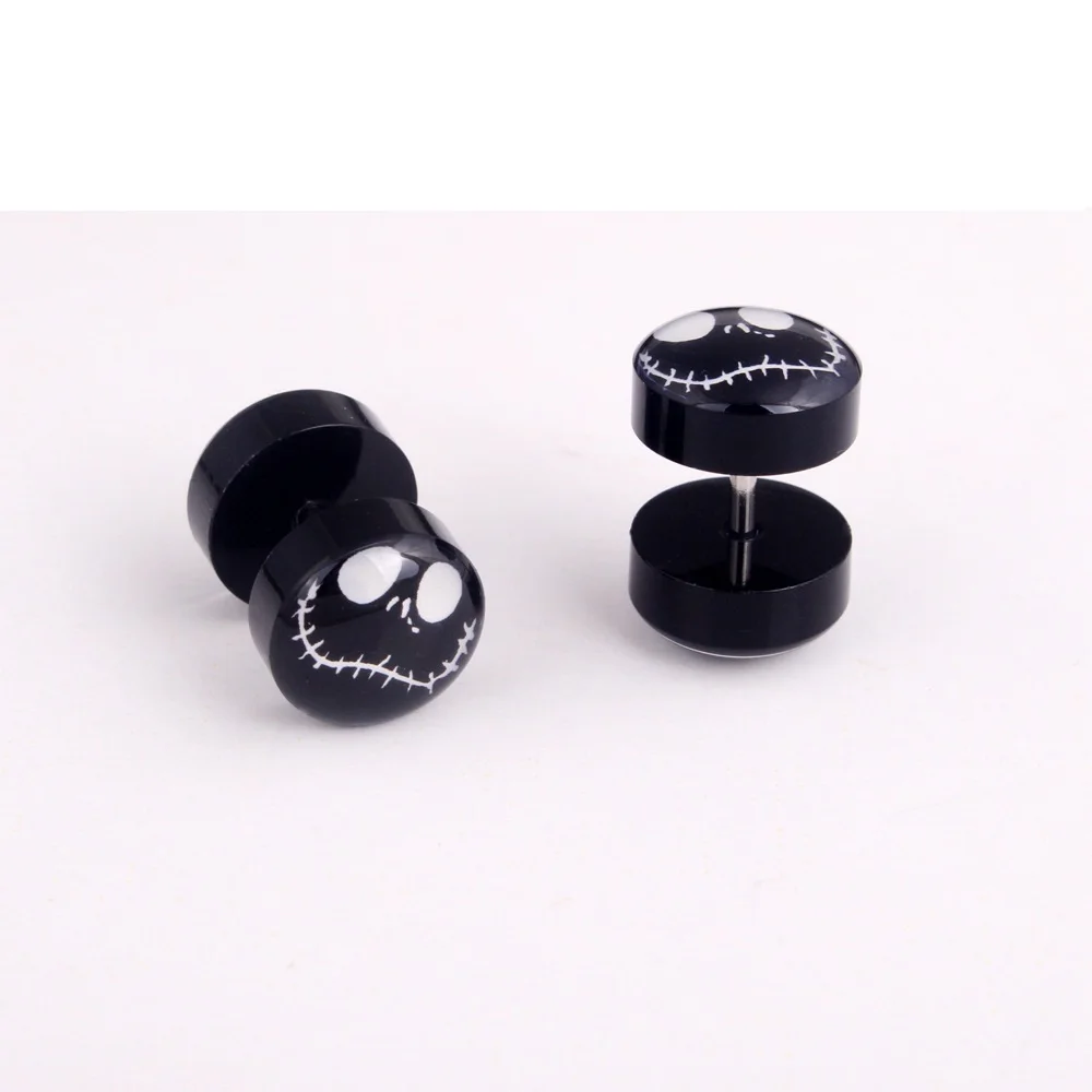 Мужские серьги гвоздики в стиле панк 1 шт.|Серьги-гвоздики| |