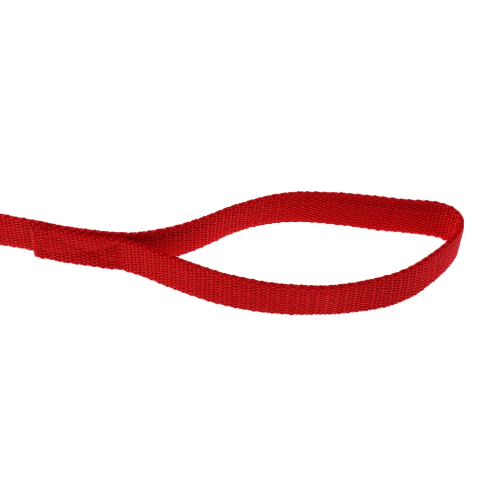 

6.56ft Equestrian Horse Lead Rope Cotton Webbing Rein with Bolt Snap Clip Lightweight Equipment for Horse Riding Red/Blue/Black