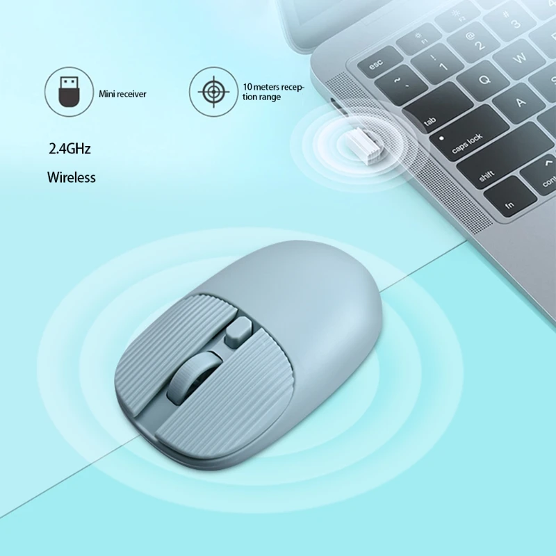 

2.4G Cute Portable Wireless Mouse 4800dpi Design Computer Accessory Silent Mice Cute Wireless Optical Mouse