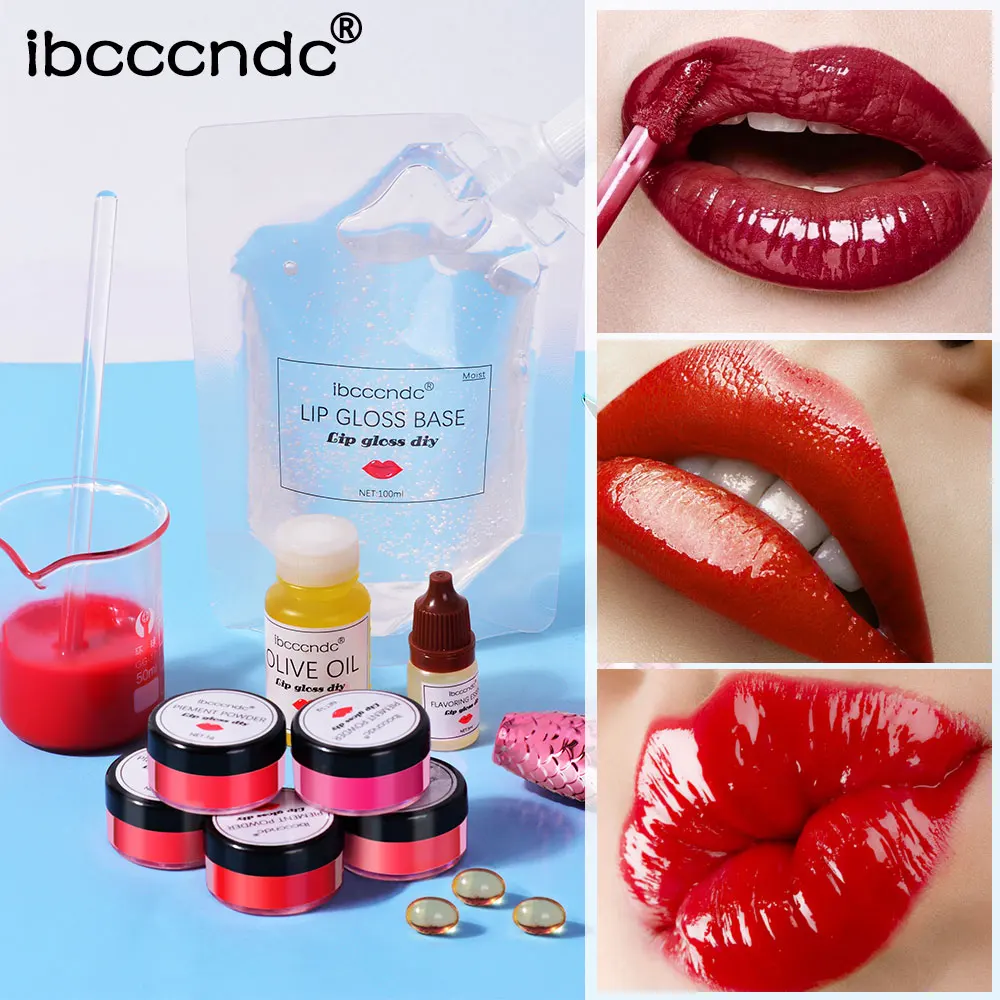 Блеск для губ своими руками увлажняющая матовая глазурь основа гелевой глазури