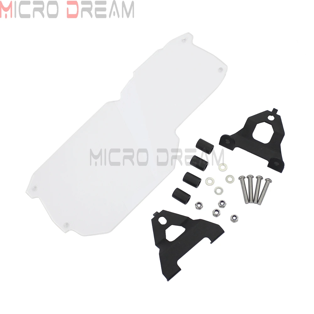 Передняя Защитная крышка для мотоциклетного светильника прозрачный протектор