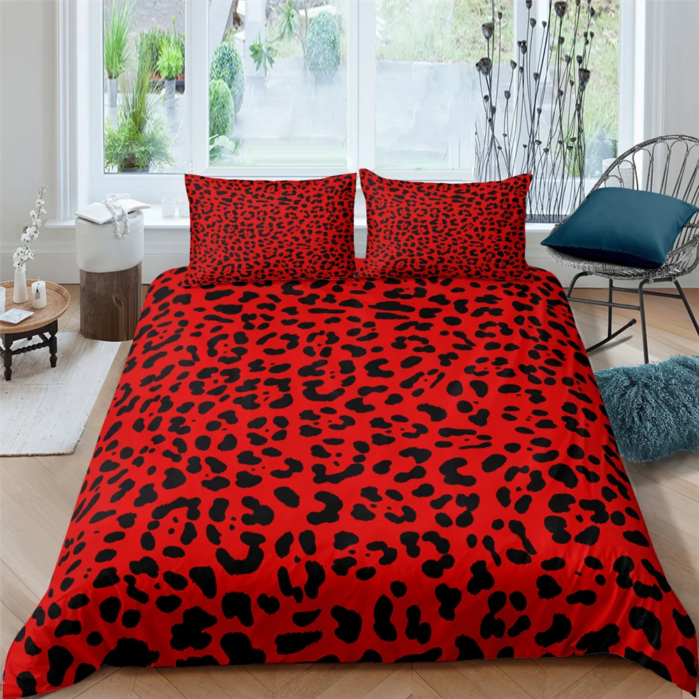

New 3D Red Bedding Sets XMAS Duvet Cover Set Quilt Cover and Pillow Shams Rose Flower 2/3Pcs Christmas Design Bedclothes