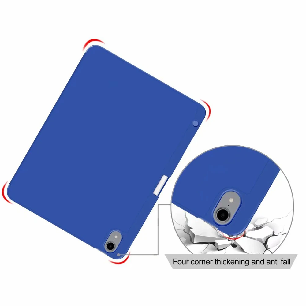 Новый чехол для Apple iPad Air 4 2020 10 9 дюймов Чехол книжка &quot2020 с держателем карандашом