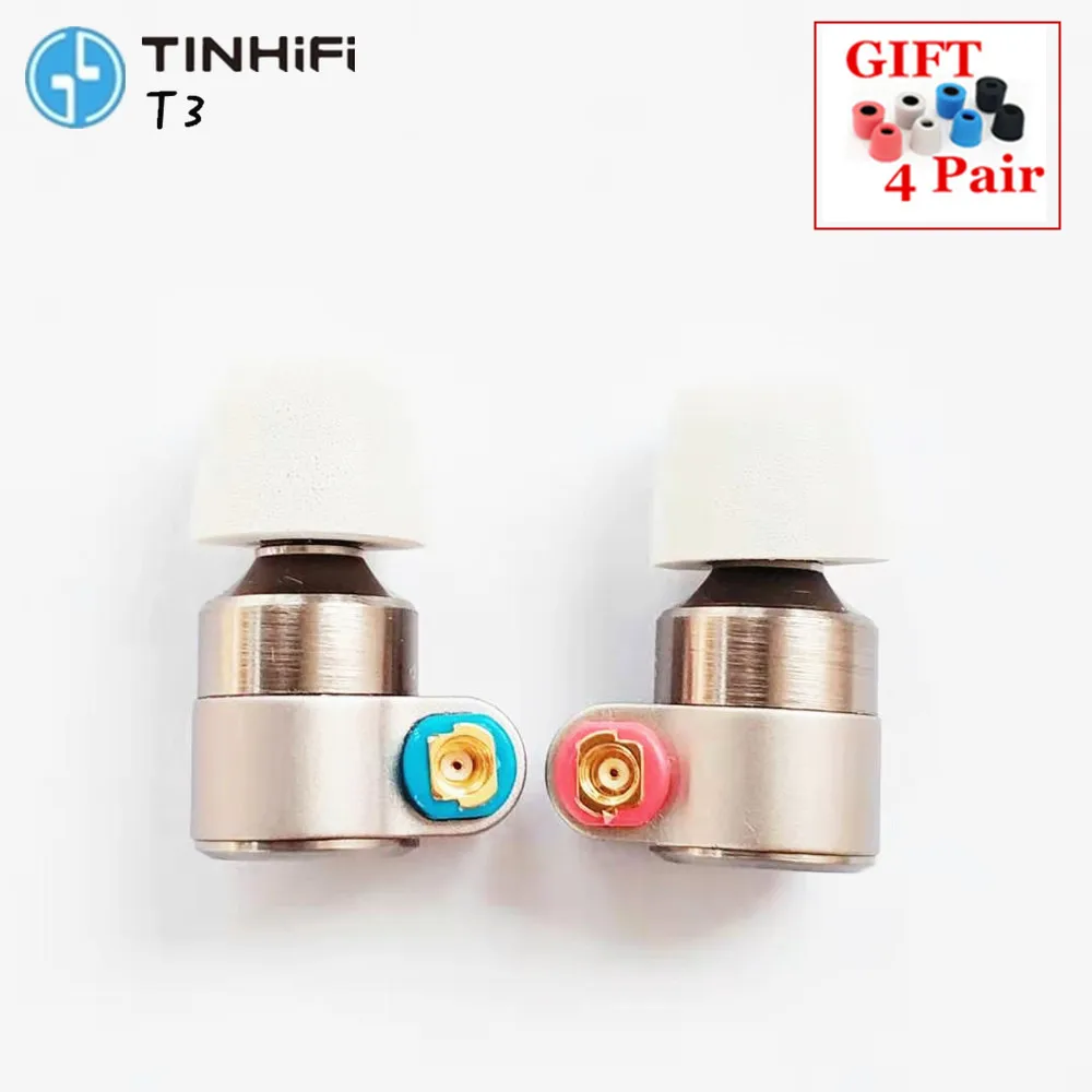 TINHIFI T3 в ухо наушник 1DD+ 1BA Ноулз привод HIFI наушники металлические наушники-вкладыши с позолоченным OFC SPC кабелем T2 T3 P1 S2