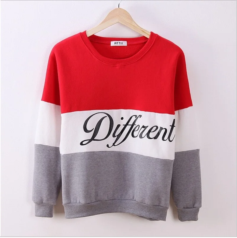 Patchwork Different Hoodies Sweatshirts 2022 Women Casual Kawaii Harajuku Fashion Punk For Girls Clothing European Tops Korean