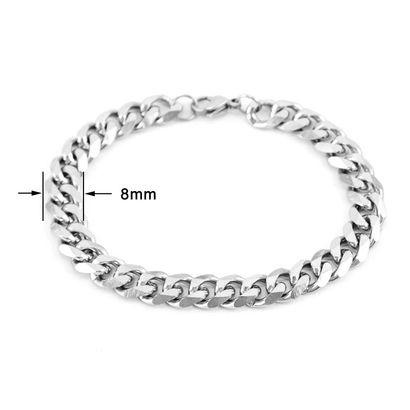 Браслет мужской из нержавеющей стали большой плетеный браслет в стиле рок