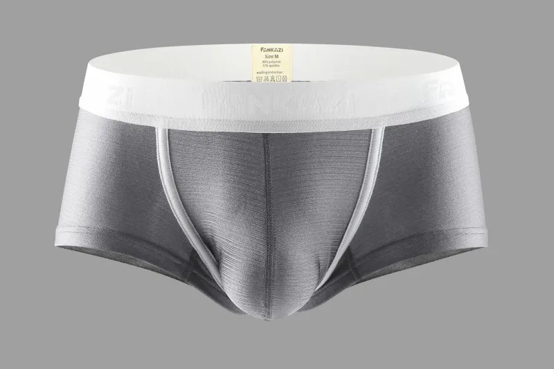 Мужское нижнее белье яркие шелковые мужские мягкие боксеры Cueca шорты Calzoncillos Hombre