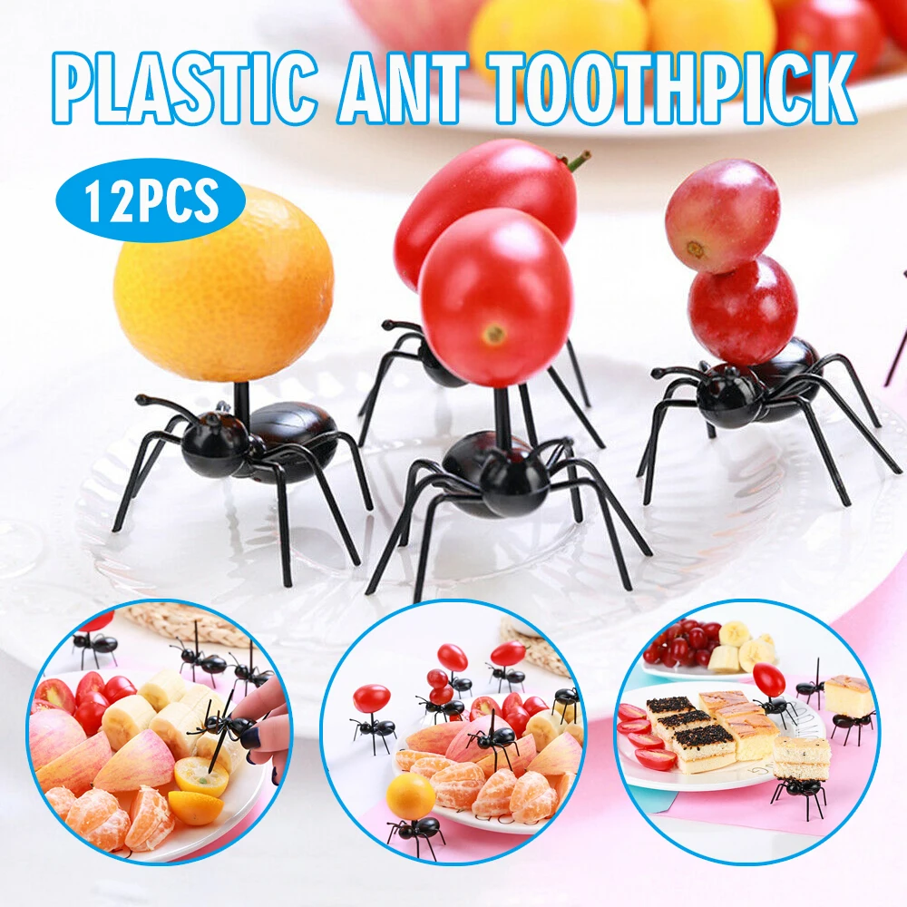 

12 шт., зубочистки для торта