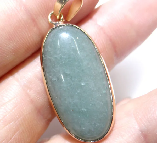 Натуральный камень бирюзовый кварцевый кристалл тигровый глаз подвеска в виде