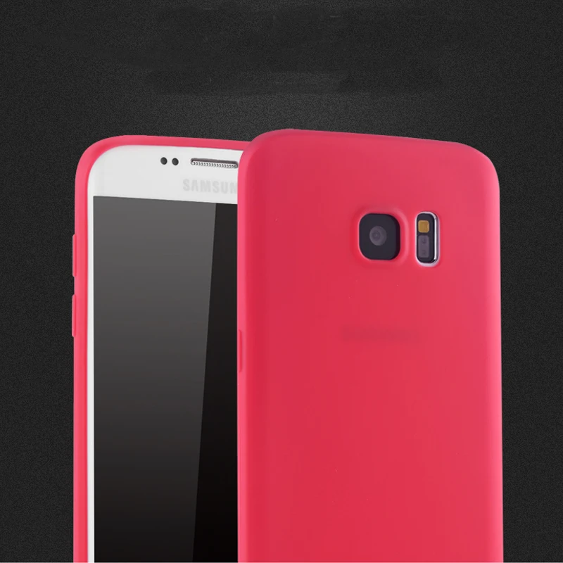 TANZ карамельный цвет Мягкий ТПУ силиконовый чехол для телефона Samsung Galaxy S6 Edge Plus S3 S4