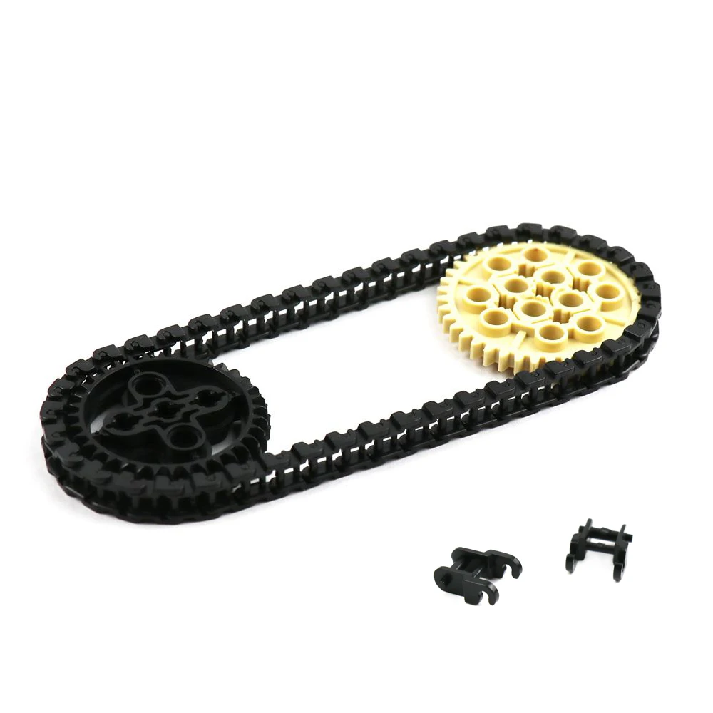 Механические детали MOC 3711 звено цепи редуктор гусеница протектор мотоцикла