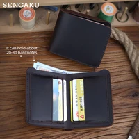 genuine leather womens wallet handmade small purse slim mens wallets with card holder