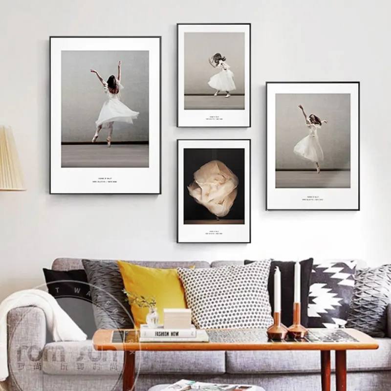 Модные украшения картина балетные костюмы постер с танцовщицей и принт