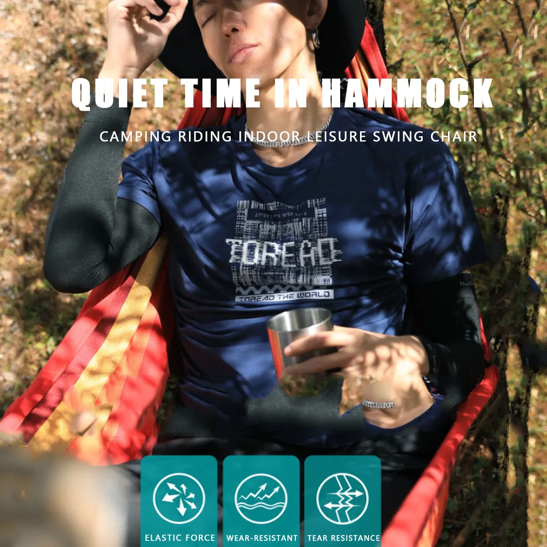 Single Double hammock Nylon hanging bed durable ultra-light Sleeping Bed Swing Outdoor Camping Travel 2 Persons With Carry Bag |