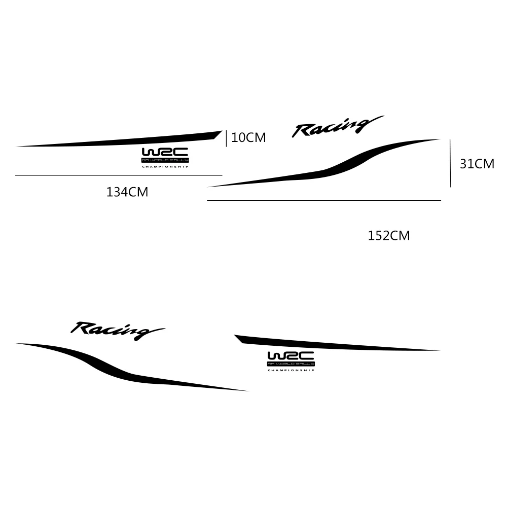 

Car Door Side Stickers For Universal Car Kia Sportage Lexus RX Land Rover Lincoln Universal Decals Auto Vinyl Tuning Accessories