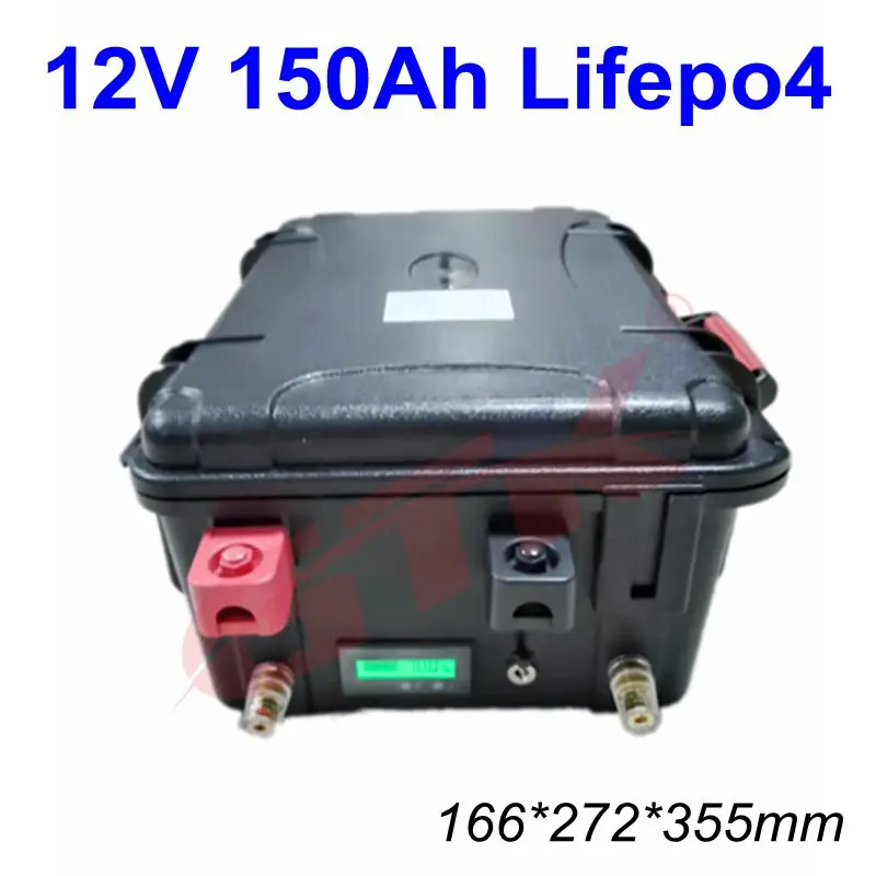 

GTK перезаряжаемый литиевый аккумулятор 12 В 150 Ач Lifepo4 для RV инверторной лодки Propeler, система солнечной энергии + зарядное устройство 10 А