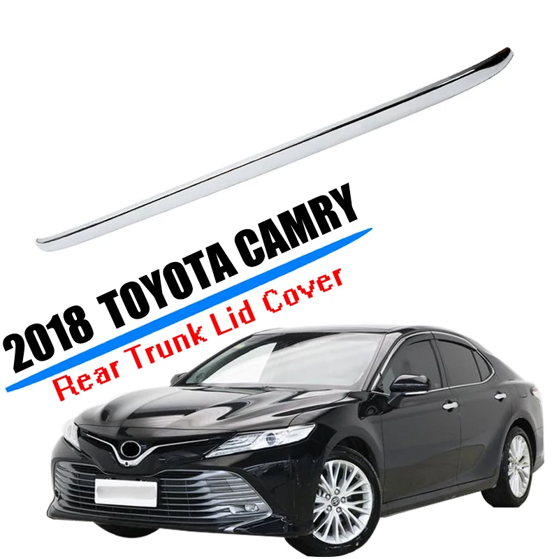 Накладка на задний бампер хромированная накладка высокого качества для Toyota Camry