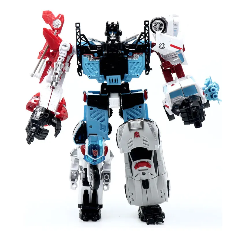 Робот-трансформер HZX 5 в 1 игрушка Defensor Bruticus Опустошитель Superion IDW 6 ONE NO BOX Набор