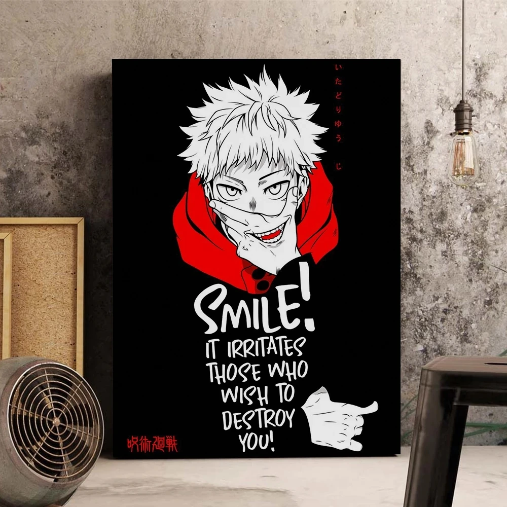 

Canvas Hd Prints Japan Jujutsu Kaisen Anime Poster Wall Art Modulaire Modern Style Painting Pictures Voor Slaapkamer Home Decor