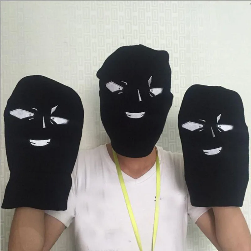 Популярная Милая забавная шапка harajuku с рисунком Аниме one punch man лысый Сайтама вышитая вязаная шапка женская шапка мужская шапка