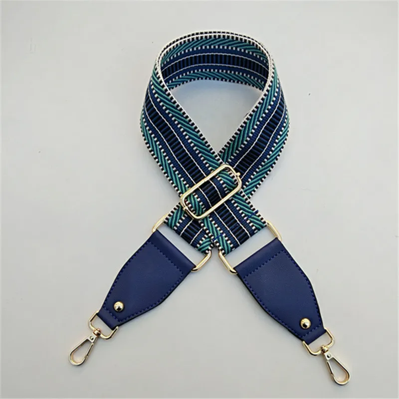 Нейлоновые цветные ремни для сумок аксессуары женских ремней радужная