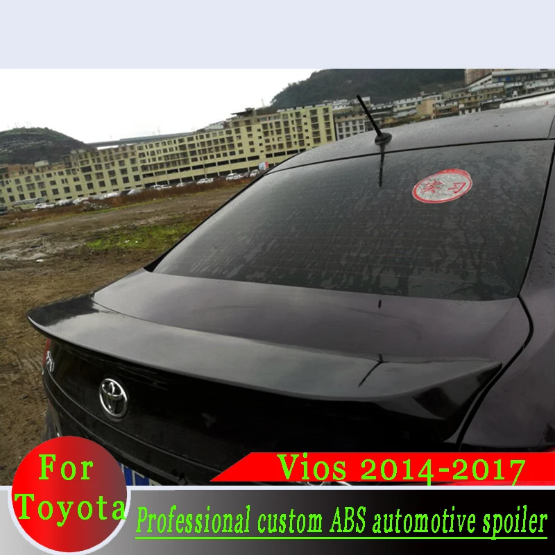 2014 2017 для Toyota Vios праймер или черный белый цвет Сделай Сам материал ABS