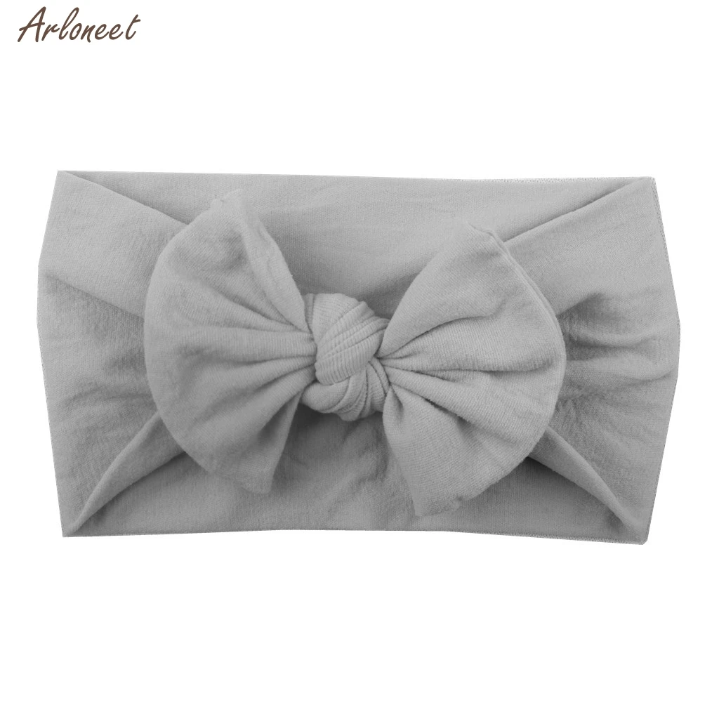 

Girls Baby Toddler Solid Headband Hair Band Bow Accessories Headwear Head Wraps Headwear hair accessories