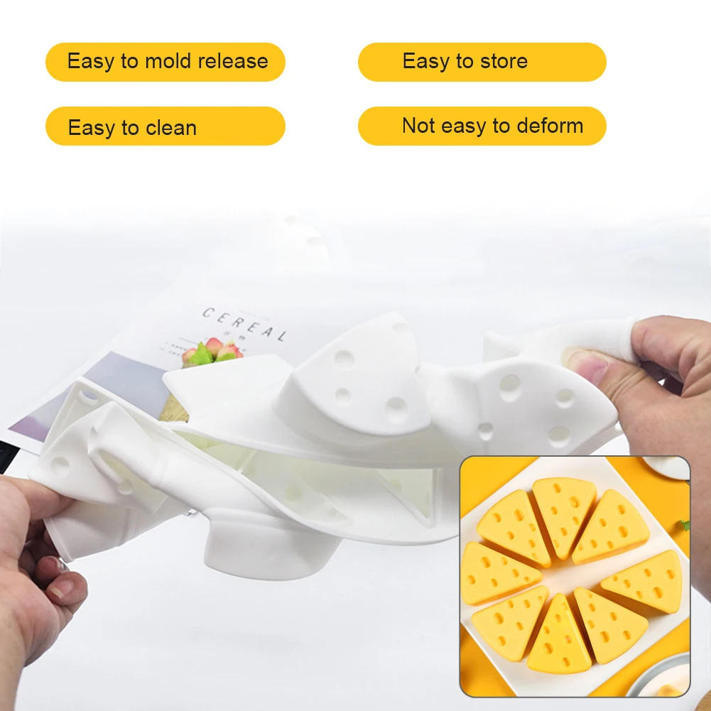 Силиконовая форма для сыра DIY антипригарная выпечки мусса шоколадного печенья