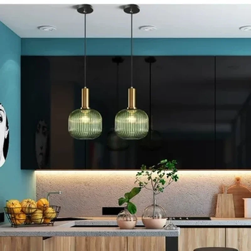 Подвесные светильники в скандинавском стиле для ресторана современная лампа из