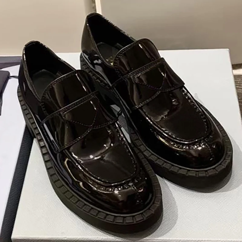 

Vallu 2021 spring and autumn new thick bottom full leather high-end buckle business formal wear all-match gentleman men's shoes