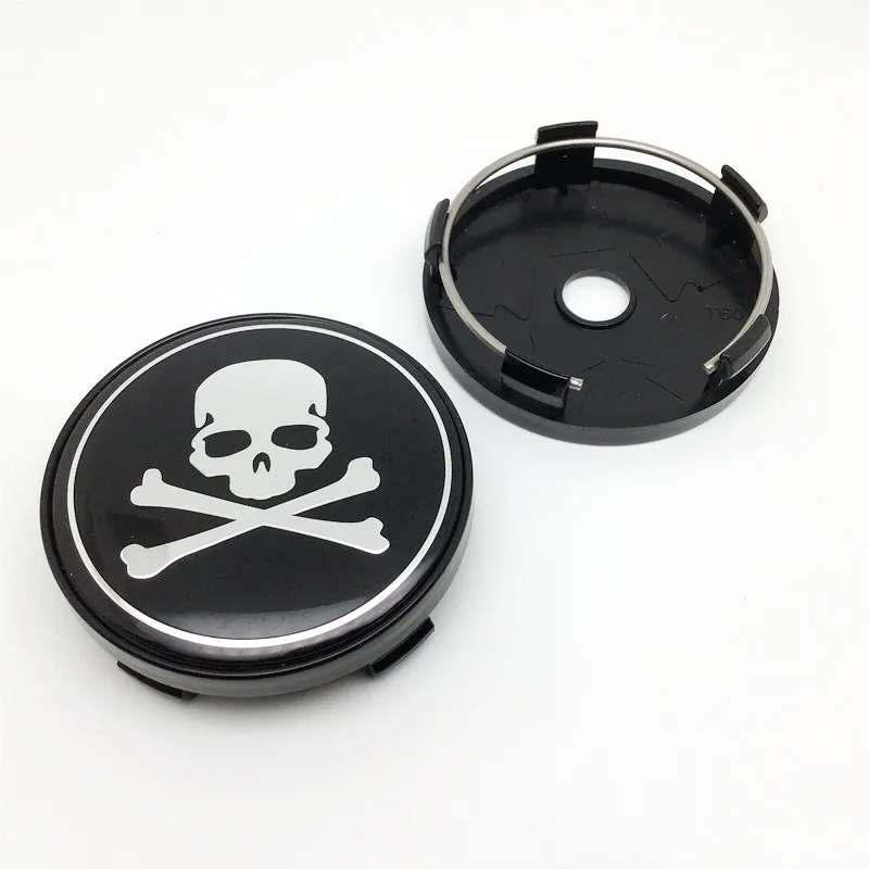 4 шт. 60 мм для черепа Каратель центральный колпак на колесо автомобиля втулки