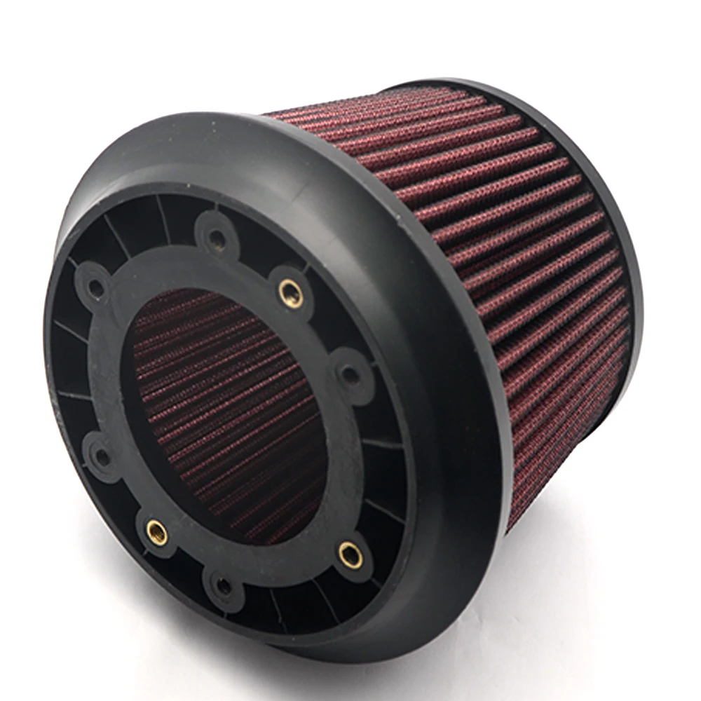 Универсальный автомобильный впускной воздушный фильтр 75 мм адаптер с двойной