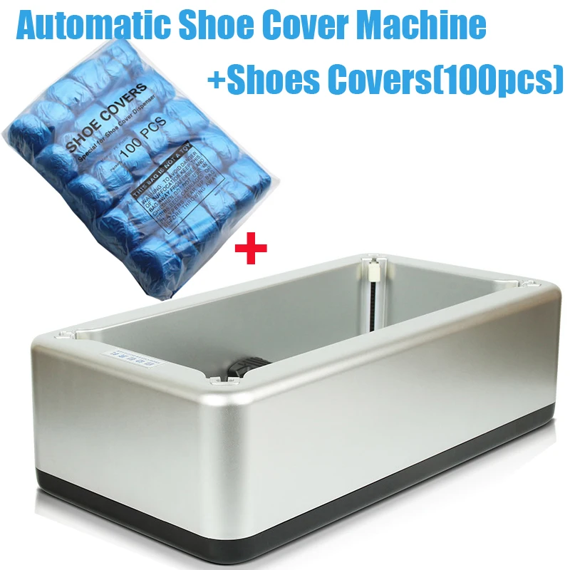 Серебряная автоматическая машина для покрытия обуви интеллектуальный