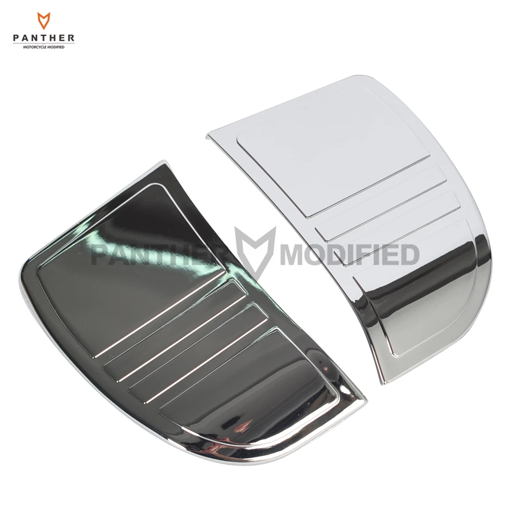 

Chrome Motorcycle Deluxe Tri Line Stereo Trim Cover case for Harley Touring Models 2014 2015 2016