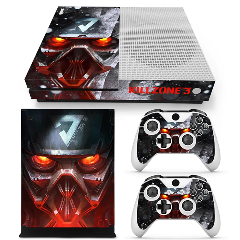 Бесплатная Прямая поставка защитная виниловая наклейка для консоли Xbox One S + 2 шт.