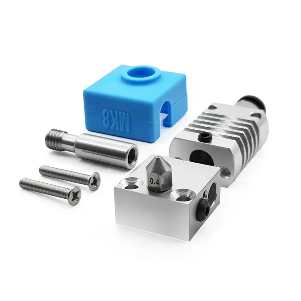 MK8 металлическая головка экструдера для Creality 3D CR 10/10S Ender 3/3S CR10 Pro/V2 серии