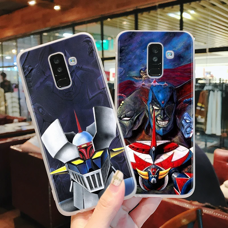 Мягкий силиконовый чехол для телефона UFO Robot Grendizer Samsung Galaxy A9 A8 A7 A6 A5 A3 Plus Star 2018 2017 2016