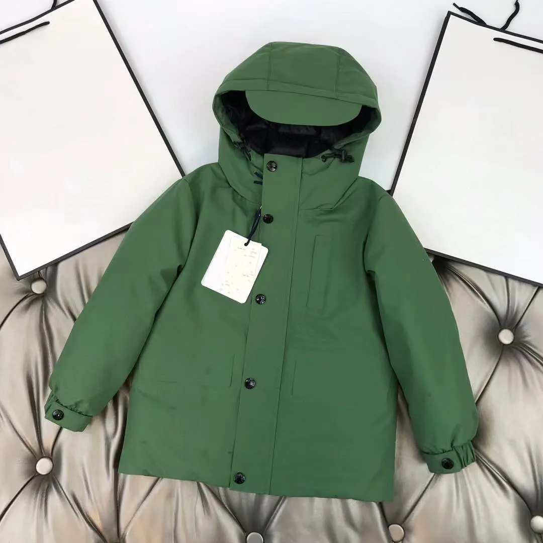 

2021 New Boys Girls Brand Kids Clothing Down Coat 4 6 8 10 12Y