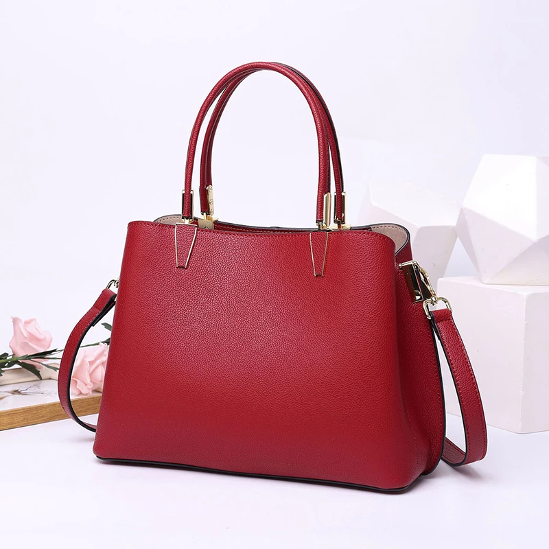 RanHuang New Arrive 2021 Women's Genuine Leather Handbags Fashion Handbags Ladies Luxury Handbags Designer Shoulder Bags A1757
