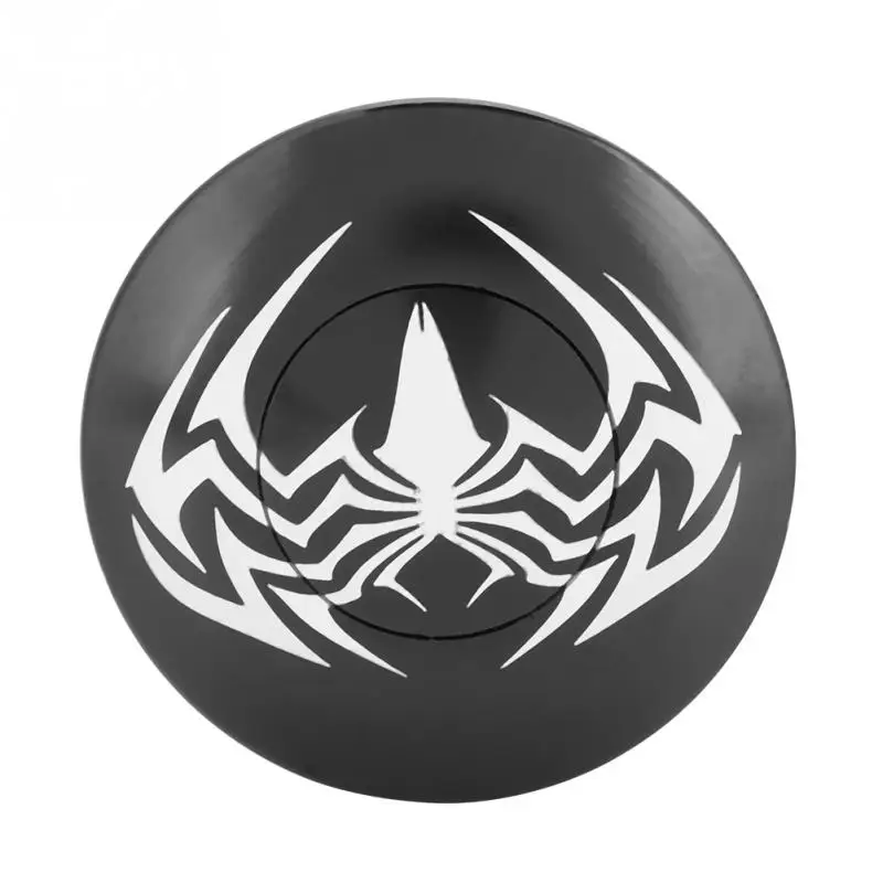 Верхняя крышка для руля велосипеда гарнитуры горной дороги черная с рисунком