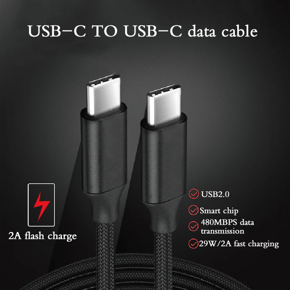USB Type C Cable 1m Mobile Phone Usb Cables USBC To CHOETECH Fast Charging Data USB-C for MacBook | Электроника