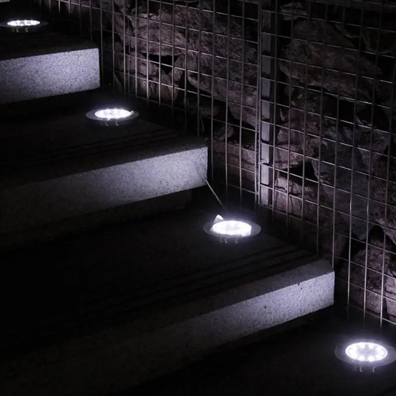 Уличный садовый светильник на солнечной батарее лампа для прохождения дорожек