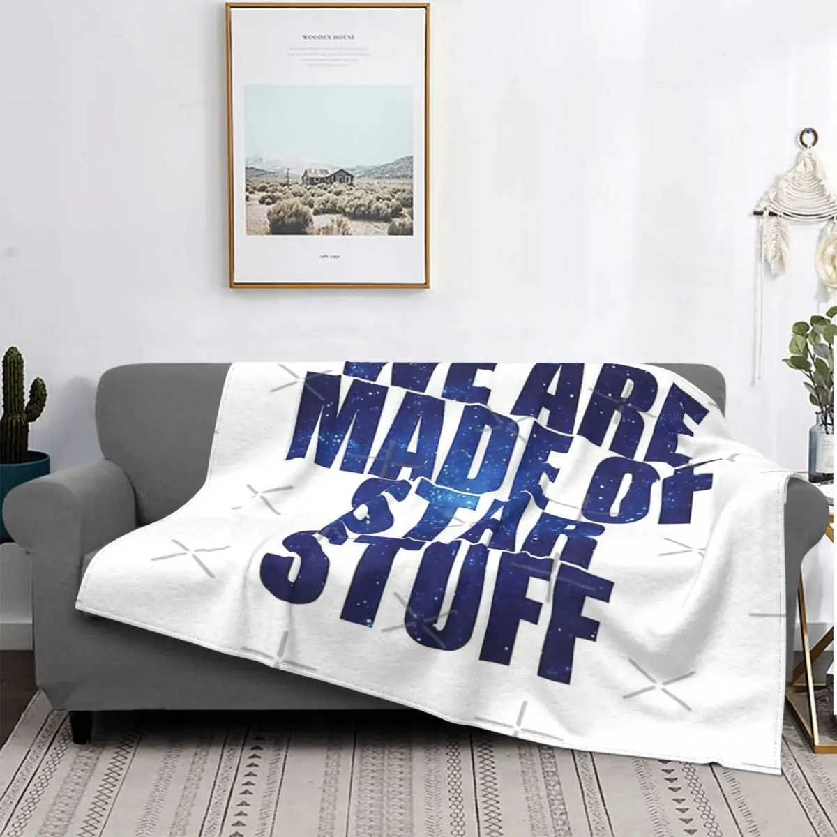 

Мы изготовлены из звездных вещей manta colcha cama edredones a Куадрос аниме Manta con капуча manta pickick