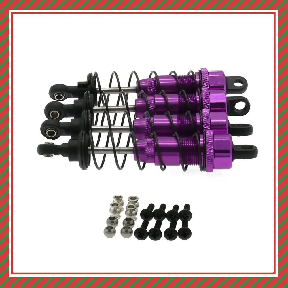 RCAWD 4 шт. 90 мм Тип заполнения масла регулируемая длина амортизатор для