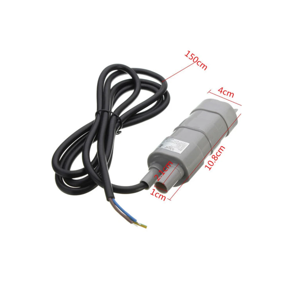 

DC 12V Under Water Aquarium Immersible High Flow Caravan Bath Motorhome Fish Tank Portable Submersible Pump