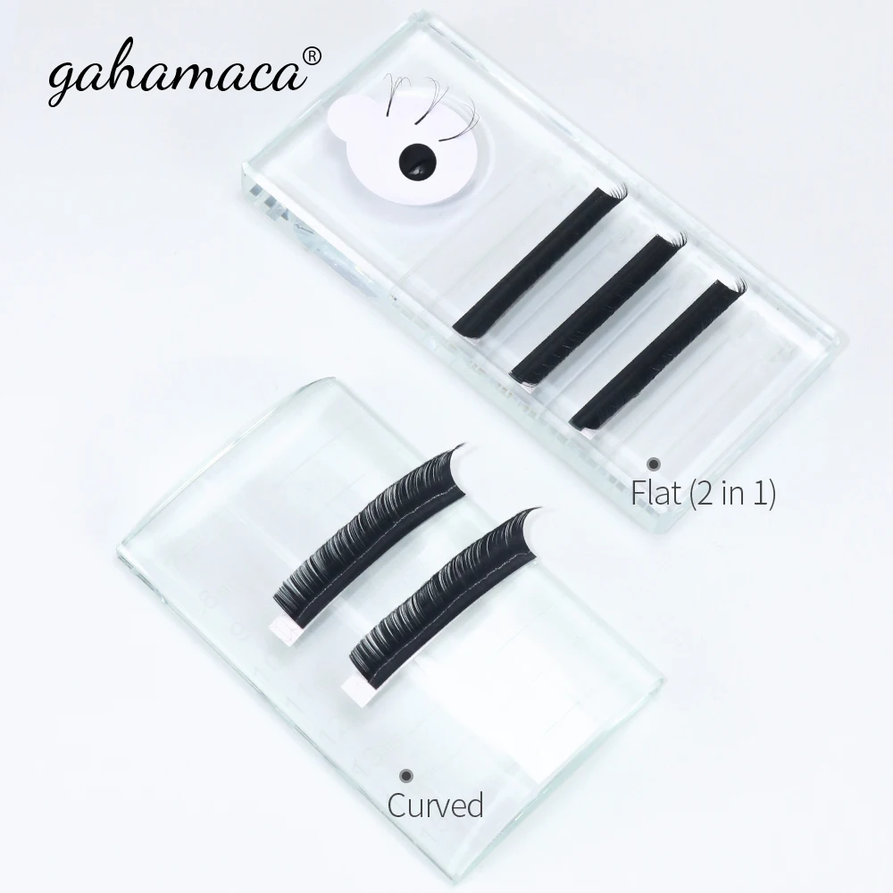 Поддон для наращивания ресниц поддон из хрустального стекла изогнутая/Прямая