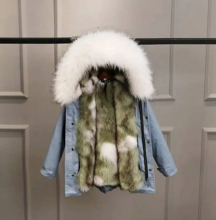 Новинка года, зимняя теплая куртка Детское пальто для маленьких девочек и мальчиков крутая куртка сплошная одежда толстая куртка Паркера из искусственного меха - Цвет: 8