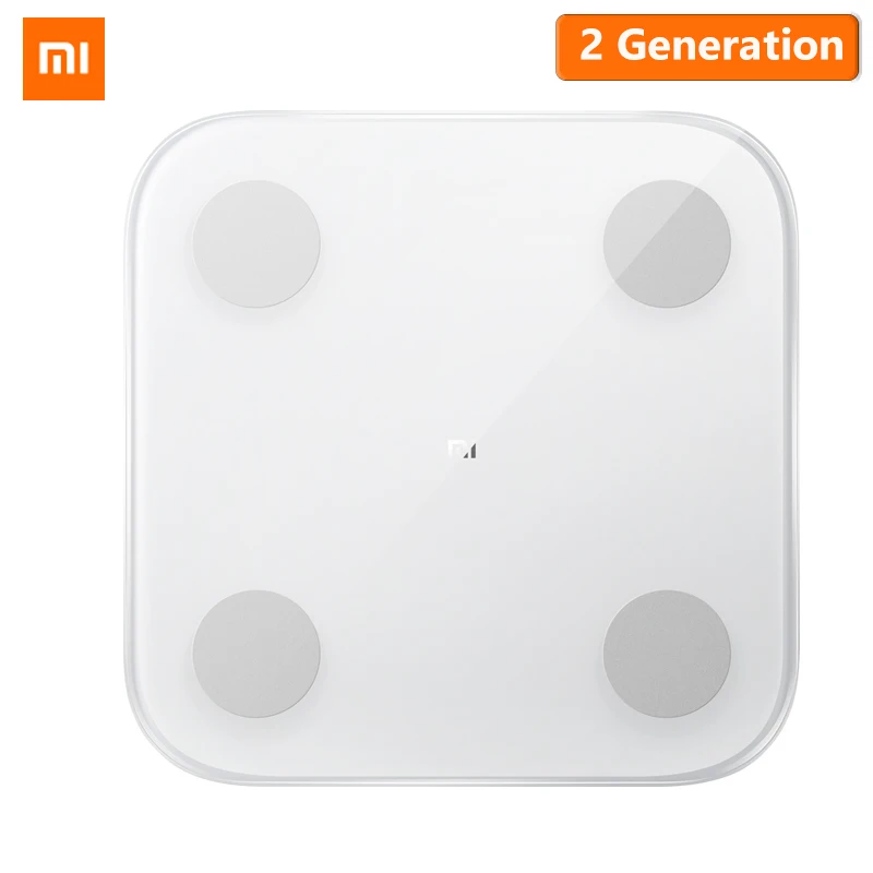 Xiaomi Body Fat Scale 2 Bluetooth 5,0 тест баланса 13 монитор данных о здоровье светодиодный дисплей точность BMI весы Mifit APP